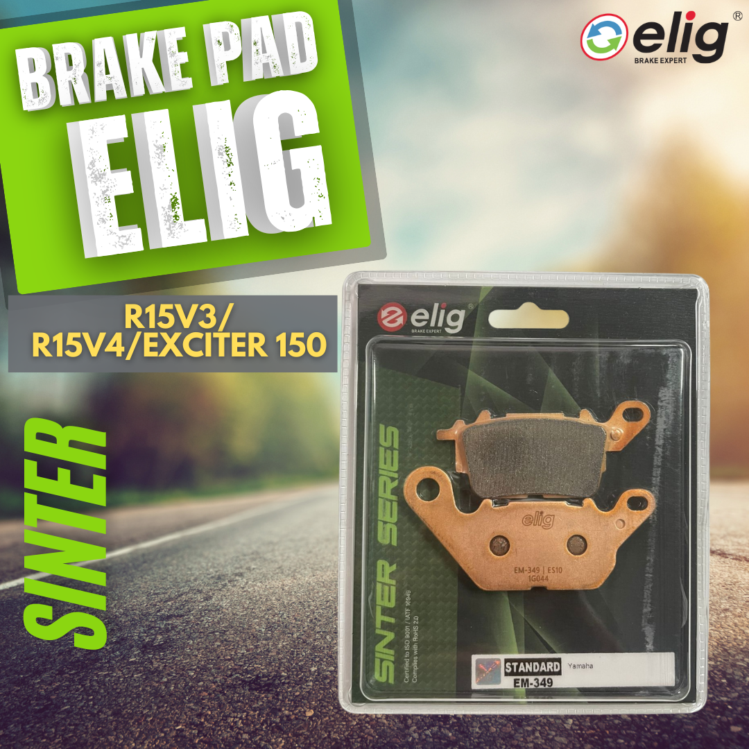 Bố Thắng Trước Elig Sinter dành cho xe R15V3/ R15V4/ Exciter 150 EM-34