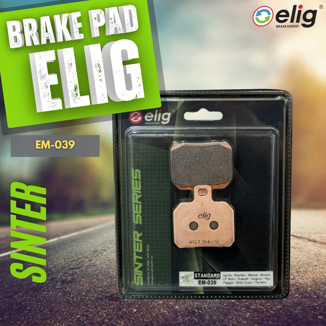 Bố thắng Elig Sinter EM-039 Heo Brembo 2Pis