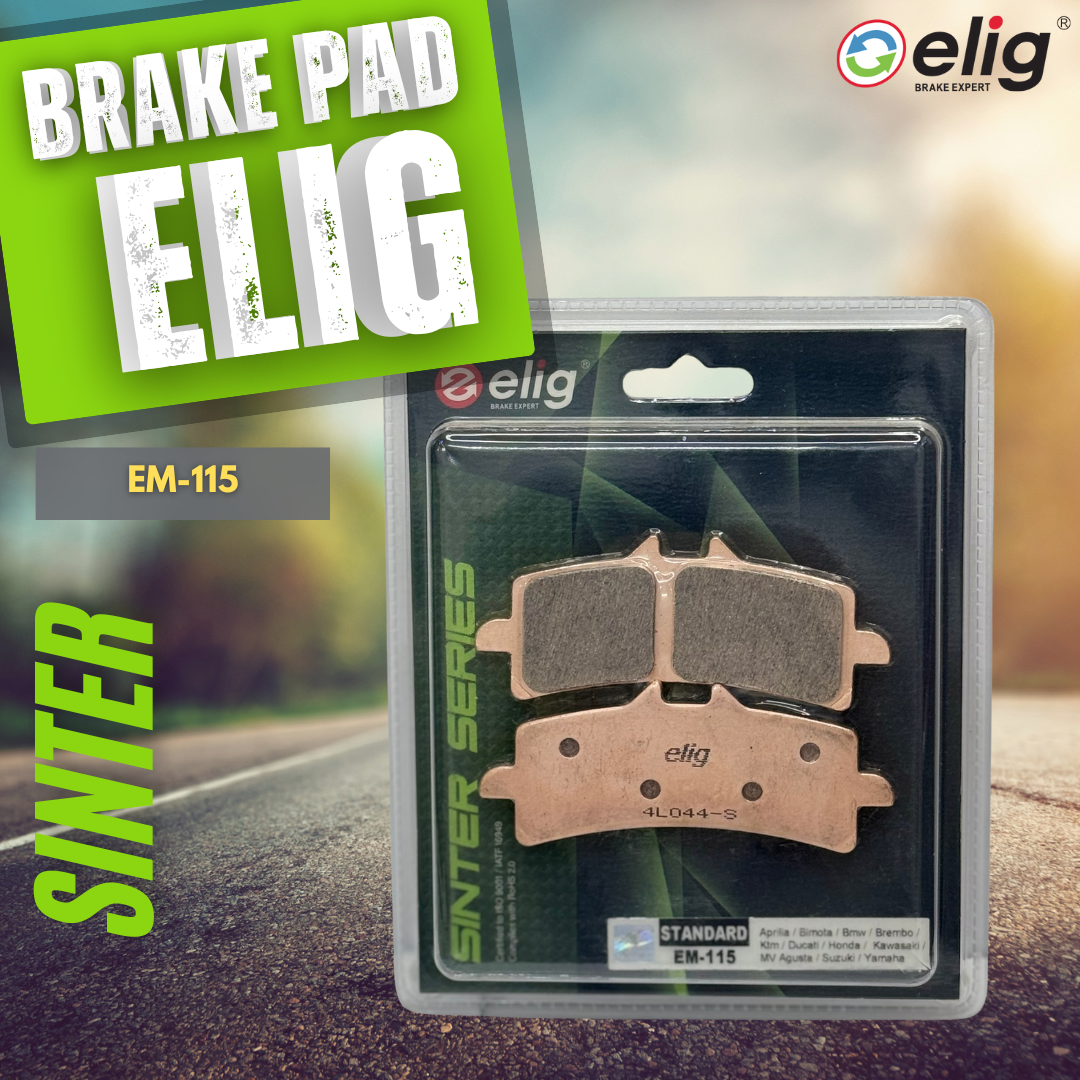 Bố thắng Elig Sinter EM-115 cho heo Brembo M40/M50