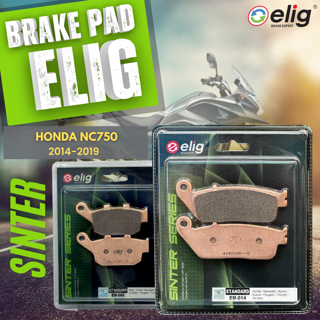 Bố thắng Elig Sinter dành cho xe HONDA NC750 