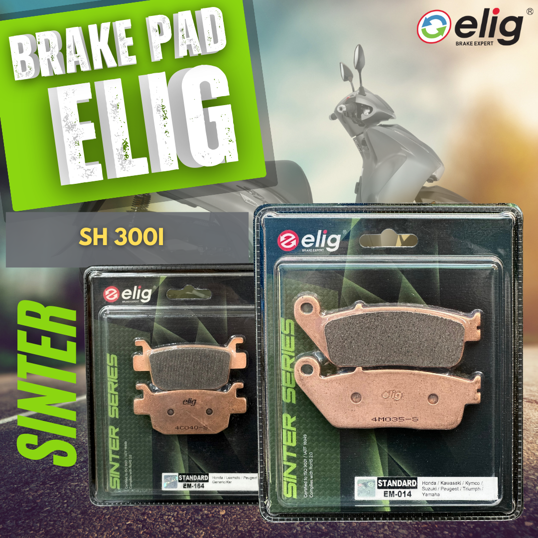 Bố thắng Elig Sinter dành cho xe HONDA SH300I 