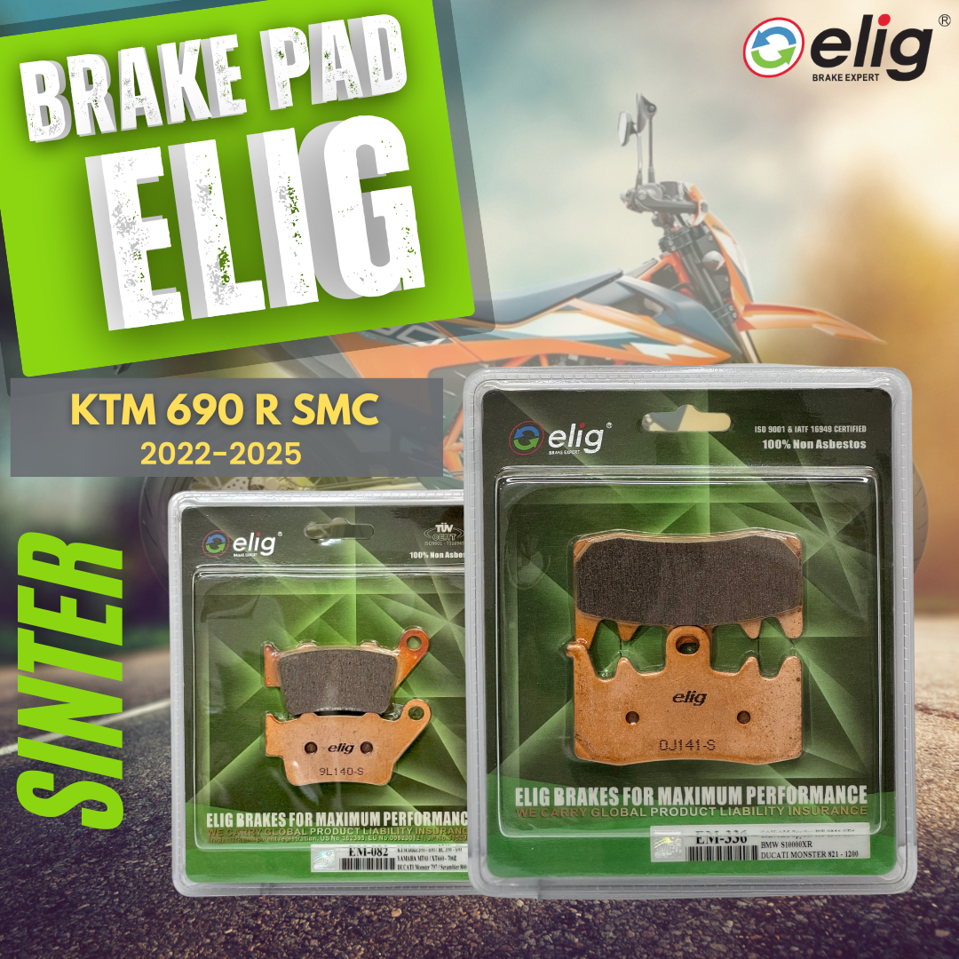 Bố thắng Elig Sinter dành cho xe KTM 690 SMC 2022-2025