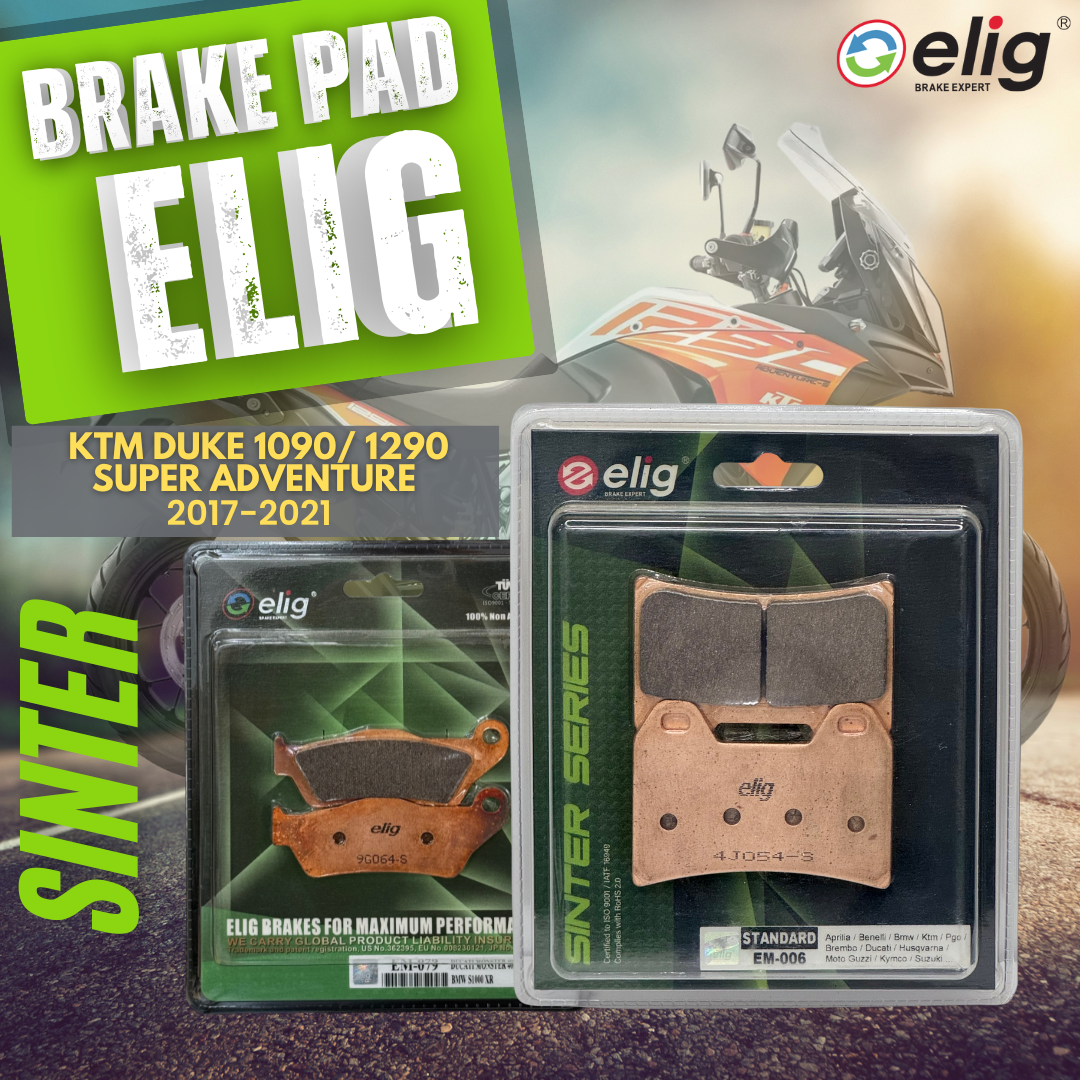 Bố thắng Elig Sinter dành cho xe KTM 1290 SUPER ADV 2017-2021