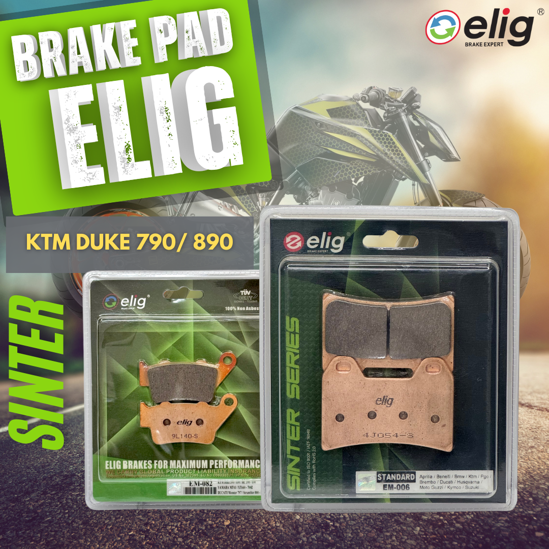 Bố thắng Elig Sinter dành cho xe KTM DUKE 790/890