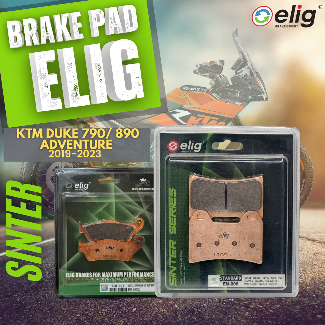 Bố thắng Elig Sinter dành cho xe KTM 790 _ 890 ADV 2019-2023