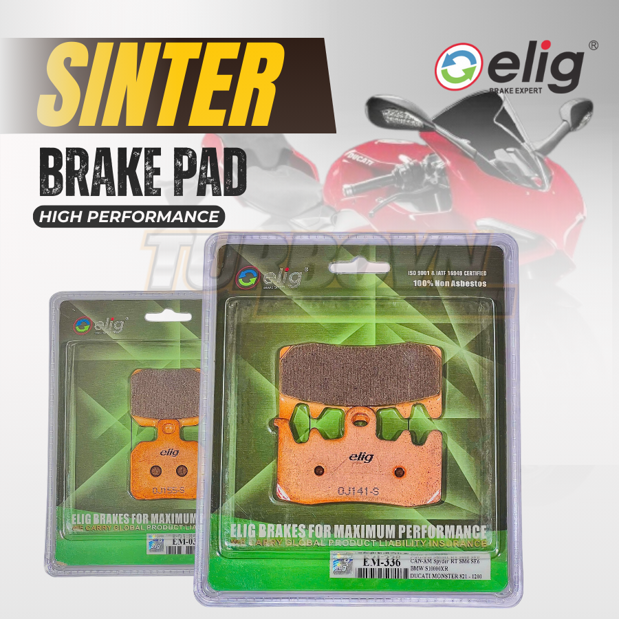 Bố thắng Elig Sinter dành cho xe DUCATI PANIGALE V4 