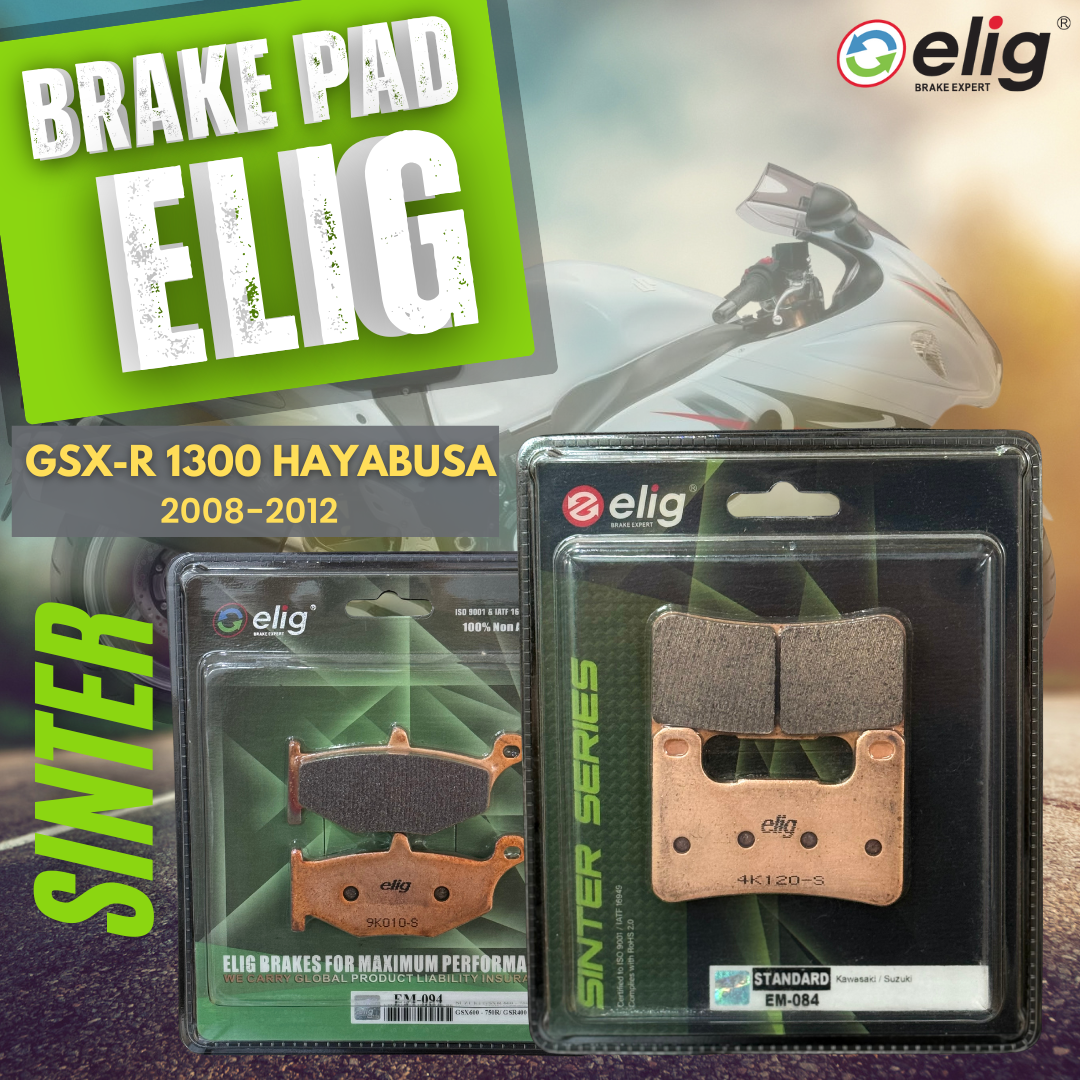 Bố thắng Elig Sinter dành cho xe SUZUKI 1300 HAYABUSA 2008-2012 