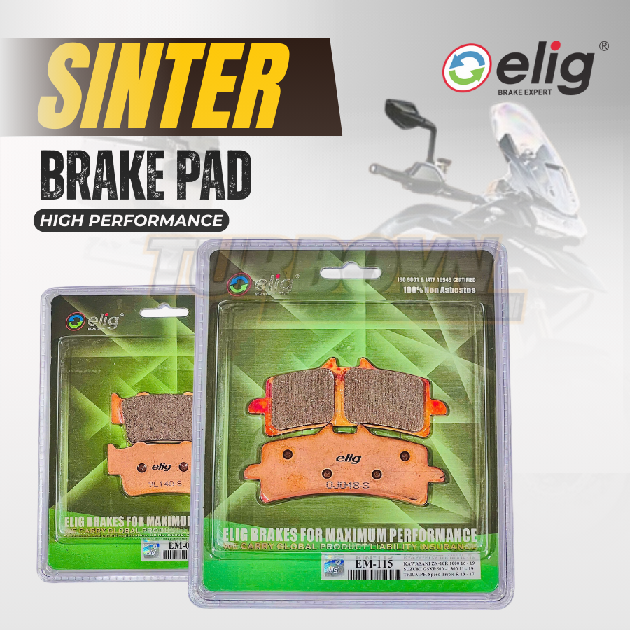 Bố thắng Elig Sinter dành cho xe TRIUMPH 1200 TIGER 16-17 (3)