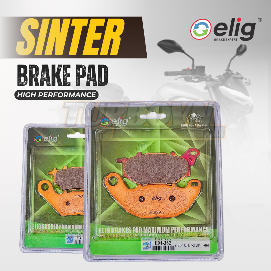 Bố thắng Elig Sinter dành cho xe YAMAHA MT03