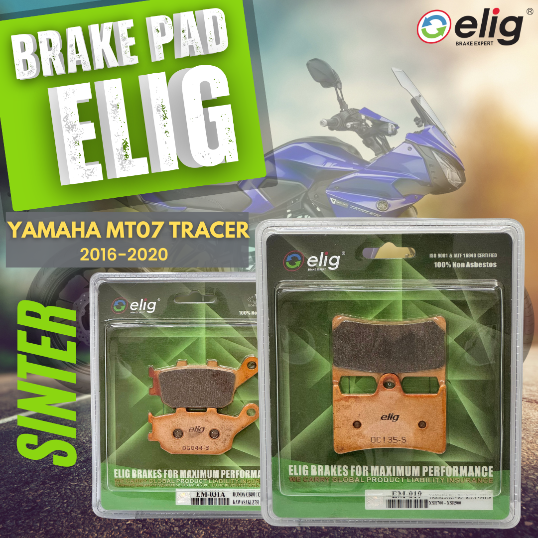 Bố thắng Elig Sinter dành cho xe YAMAHA MT07 TRACER 2017-2022