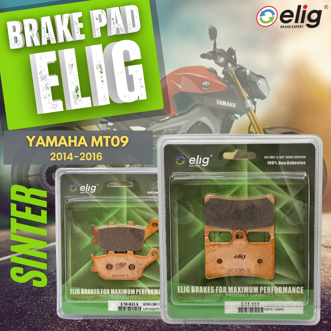 Bố thắng Elig Sinter dành cho xe YAMAHA TRACER 900 2015-2020