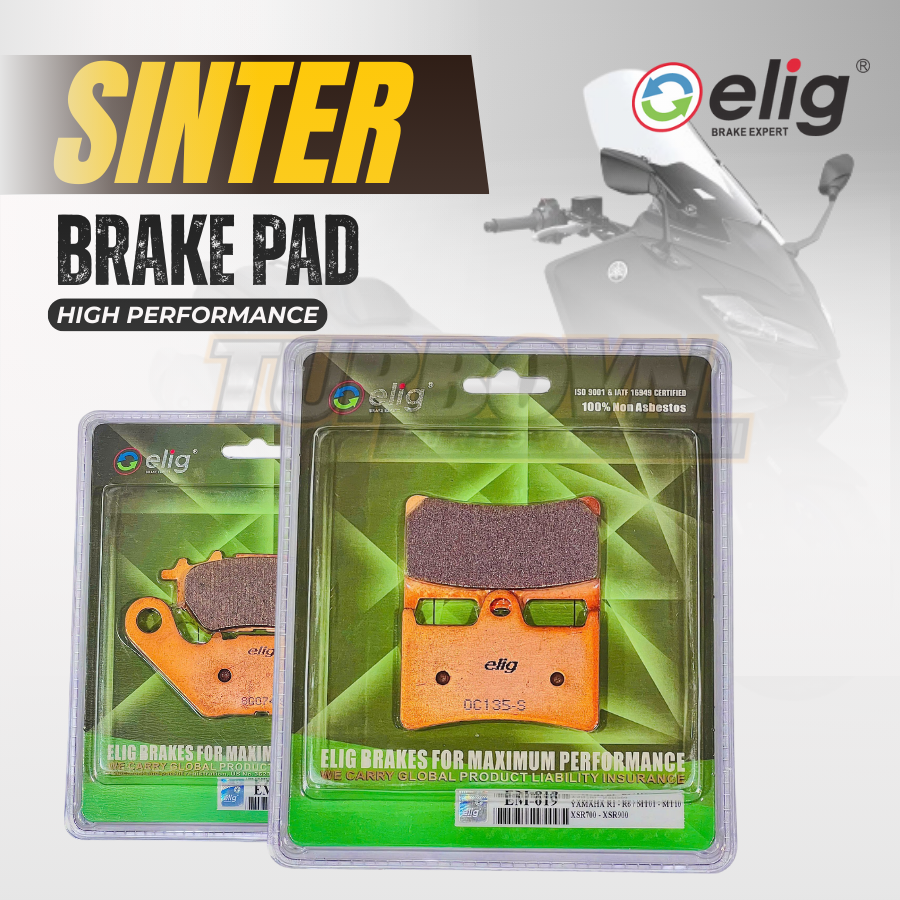 Bố thắng Elig Sinter dành cho xe YAMAHA T-MAX 500