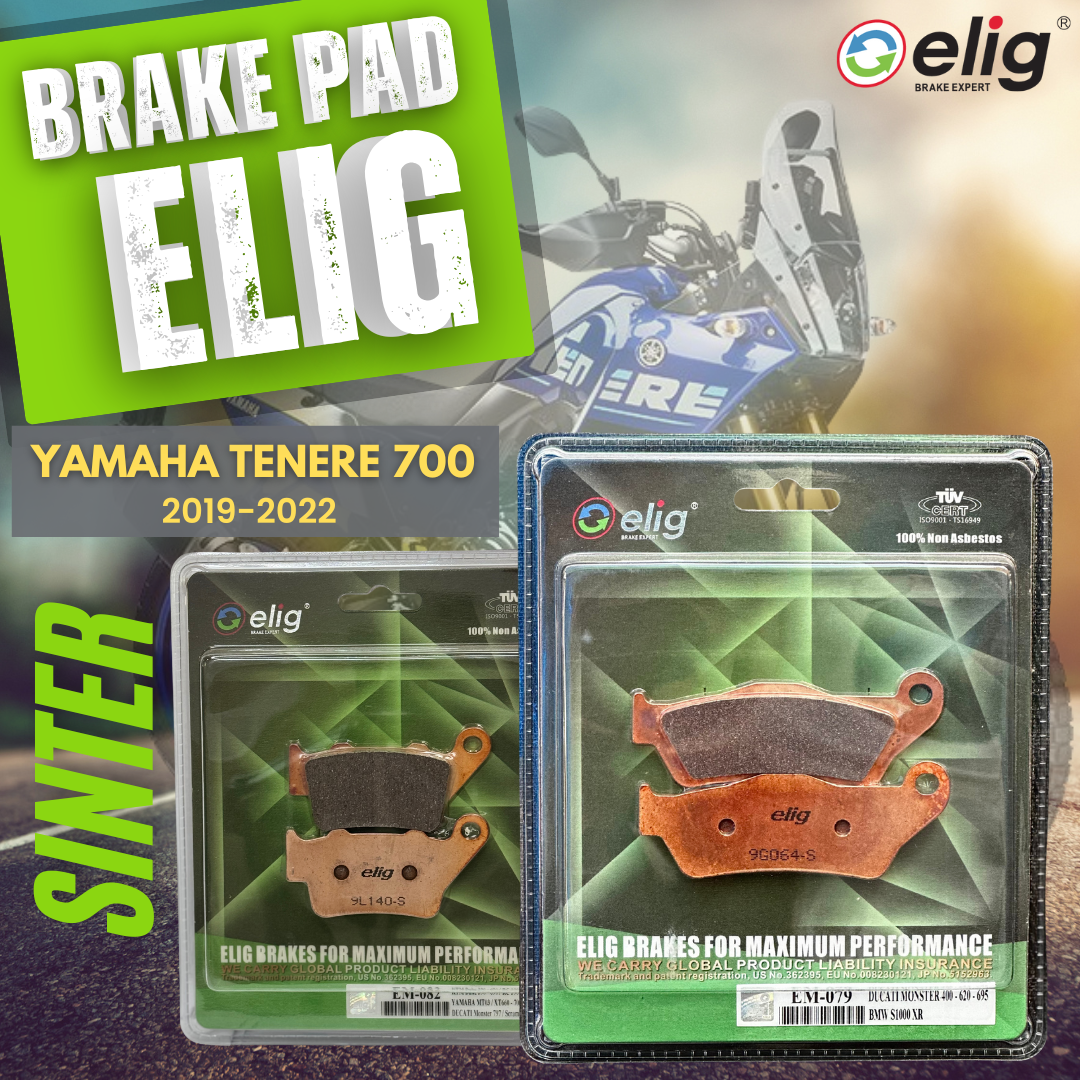 Bố thắng Elig Sinter dành cho xe YAMAHA TENERE 700 2019-2022