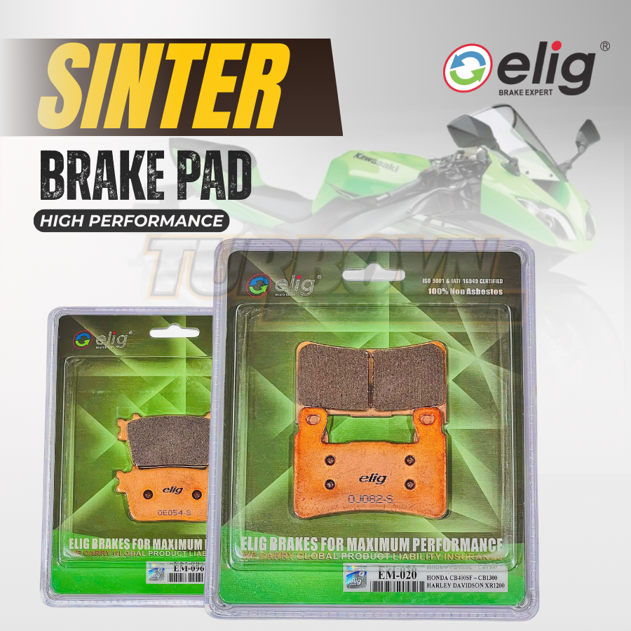 Bố thắng Elig Sinter dành cho xe KAWASAKI ZX6R